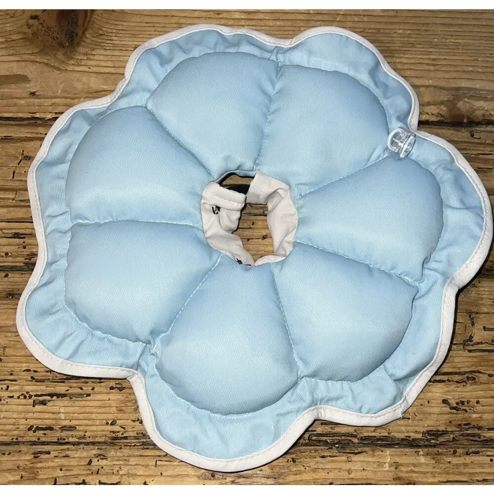 Tzbeinn Soft Size S Light Blue Collar Alternative For Small Dogs